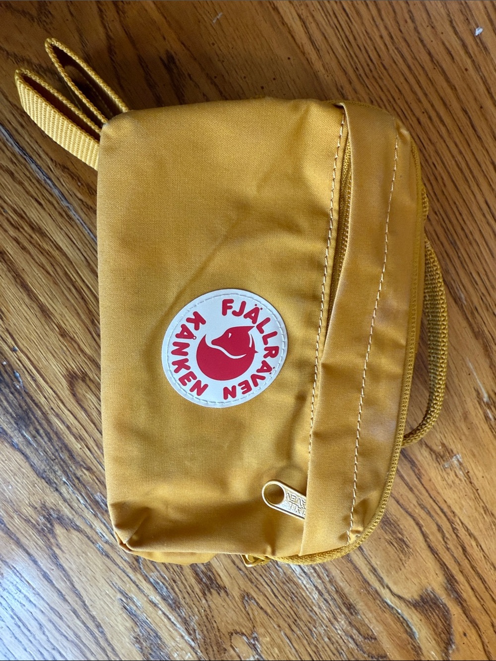 Fjallraven Kånken Small Pouch in Mustard Yellow